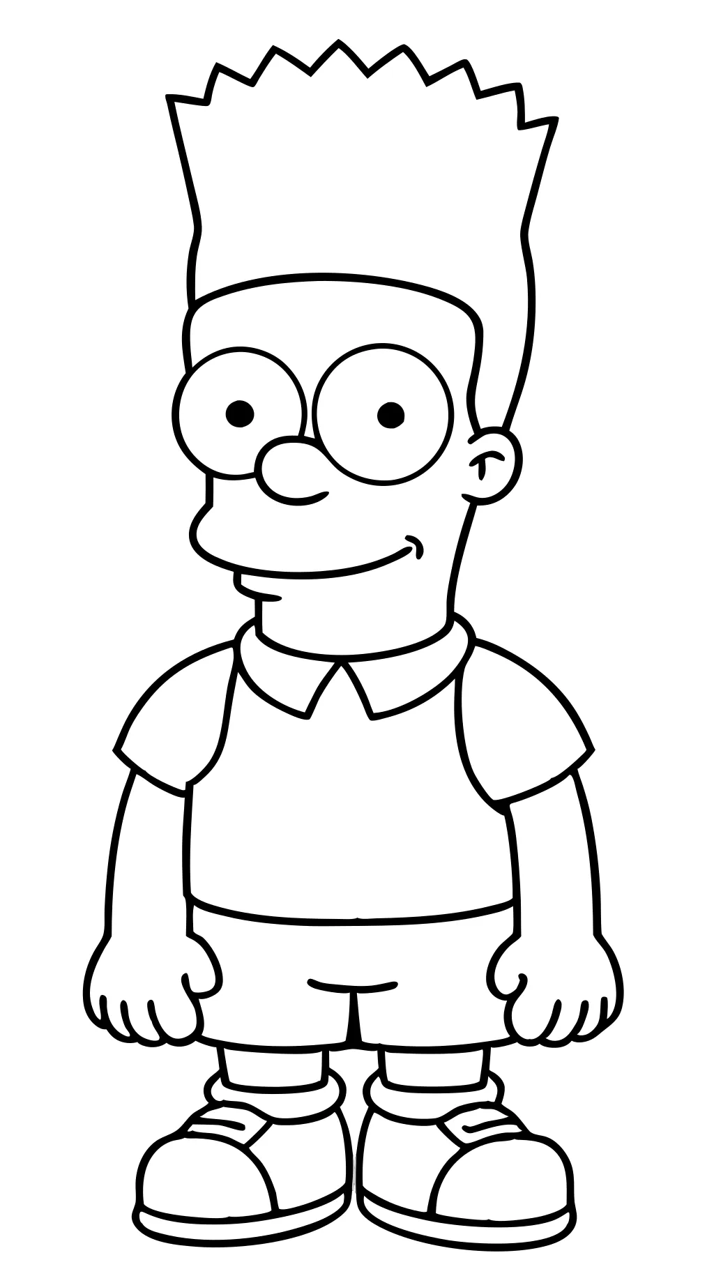 simpson coloring pages